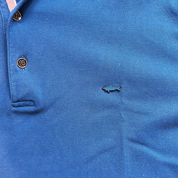 Men’s Navy Paul & Shark polo - Picture 3 of 3